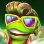 Elvis Frog in Vegas slot