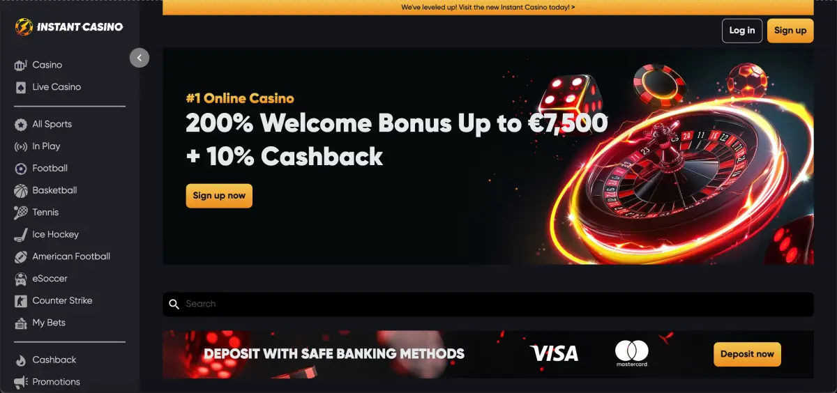 Elvis Frog at Instant casino official website