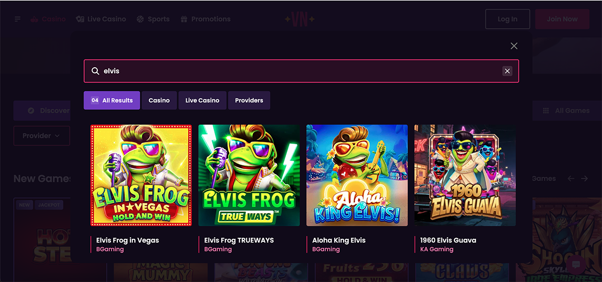 Tips for playing Elvis Frog at Vegas Now casino